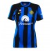 Inter Milan Denzel Dumfries #2 Replica Home Shirt Ladies 2023-24 Short Sleeve